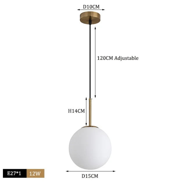 Astrid Scandinavian Pendant Lights by Euroselle for Modern Homes