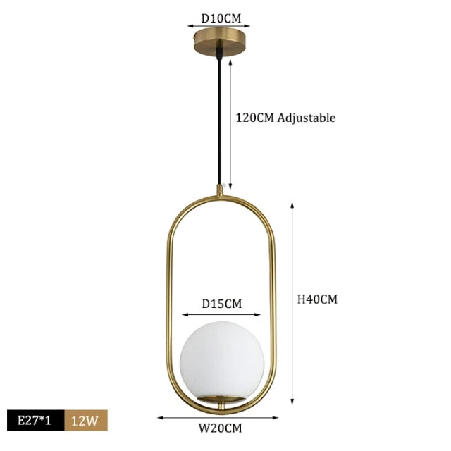 Astrid Scandinavian Pendant Lights by Euroselle for Modern Homes