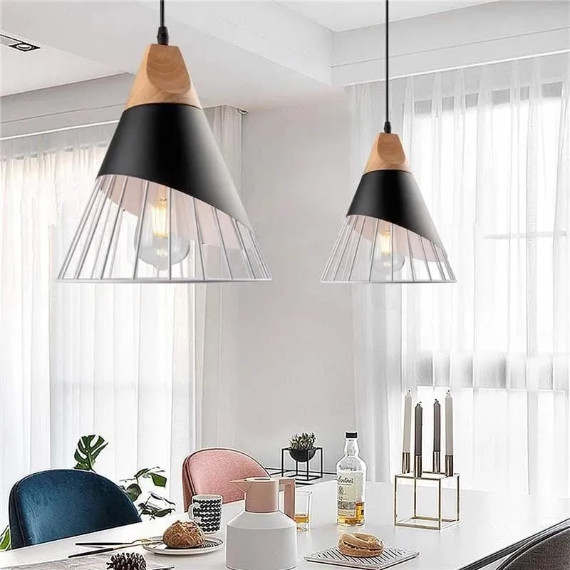 Birch Pendant Lights Premium Iron Fixture By Euroselle For Modern Kitchens And Bathrooms