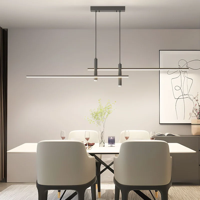 Korren Modern Linear Pendant Light For Dining Room By Euroselle