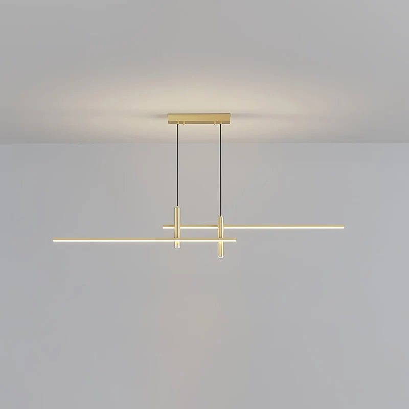Korren Modern Linear Pendant Light For Dining Room By Euroselle