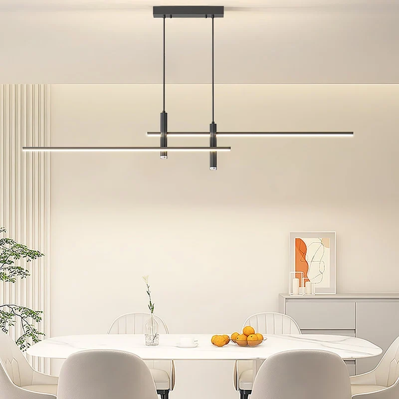 Korren Modern Linear Pendant Light For Dining Room By Euroselle