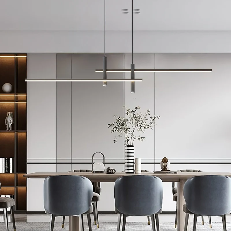 Korren Modern Linear Pendant Light For Dining Room By Euroselle