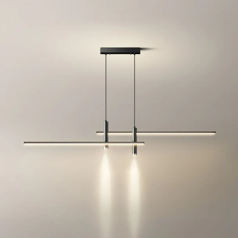 Korren Modern Linear Pendant Light For Dining Room By Euroselle