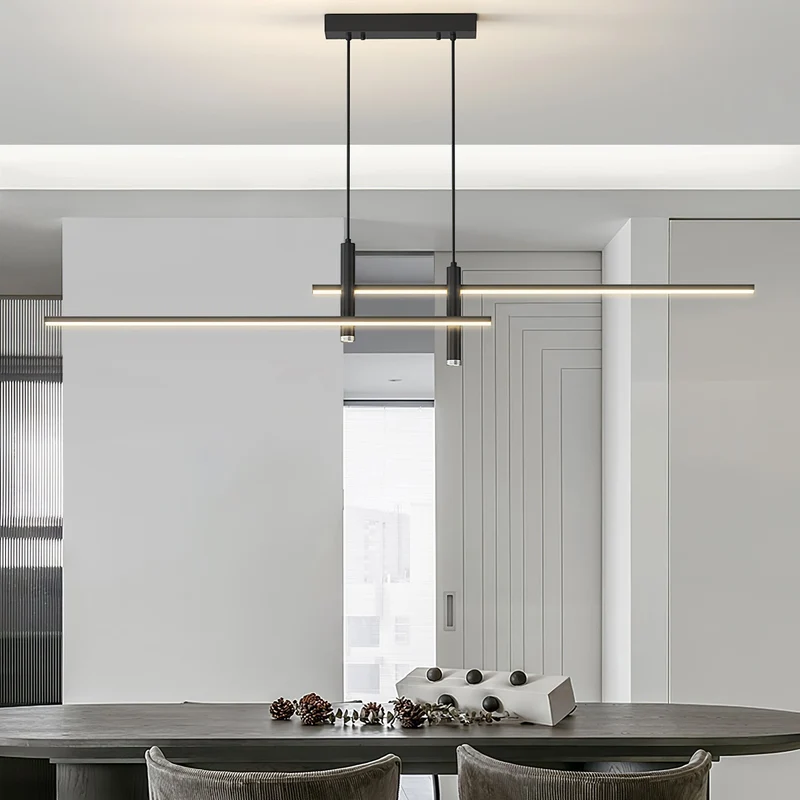 Korren Modern Linear Pendant Light For Dining Room By Euroselle