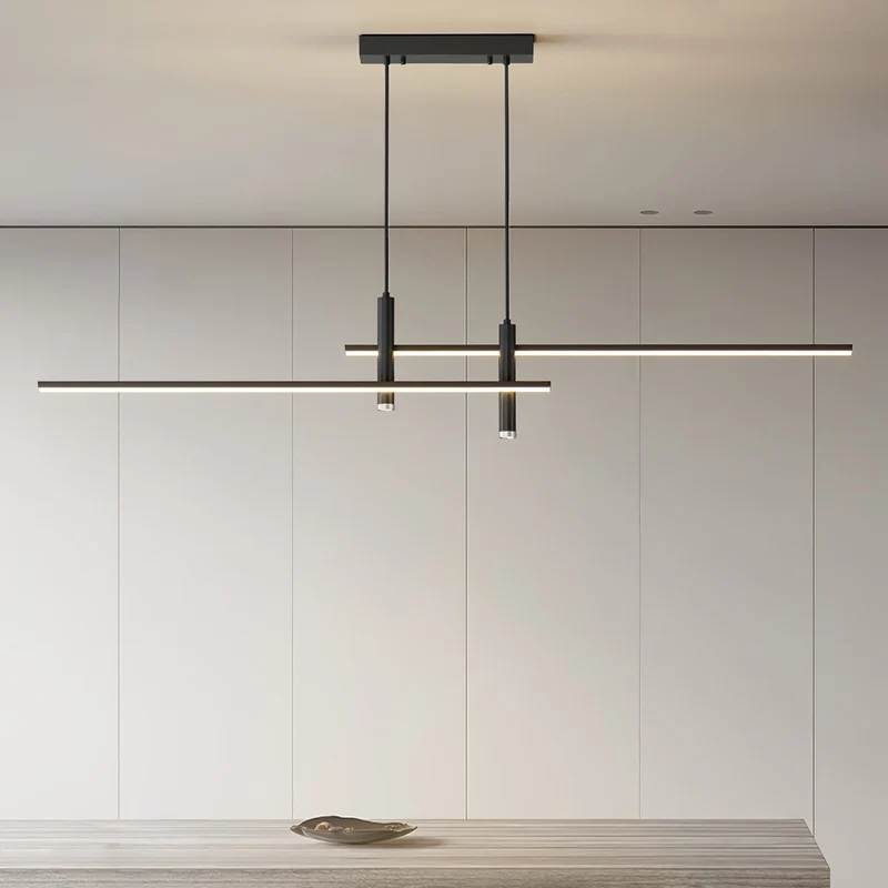 Korren Modern Linear Pendant Light For Dining Room By Euroselle
