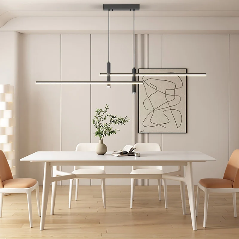Korren Modern Linear Pendant Light For Dining Room By Euroselle