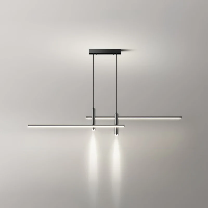 Korren Modern Linear Pendant Light For Dining Room By Euroselle