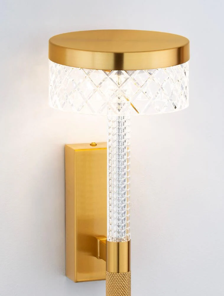 Bion LED Wandleuchte Ø 14,8cm 3000K Gold