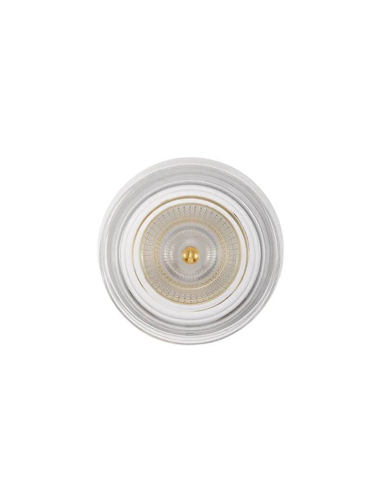 Keros LED Wandleuchte 3000K Gold