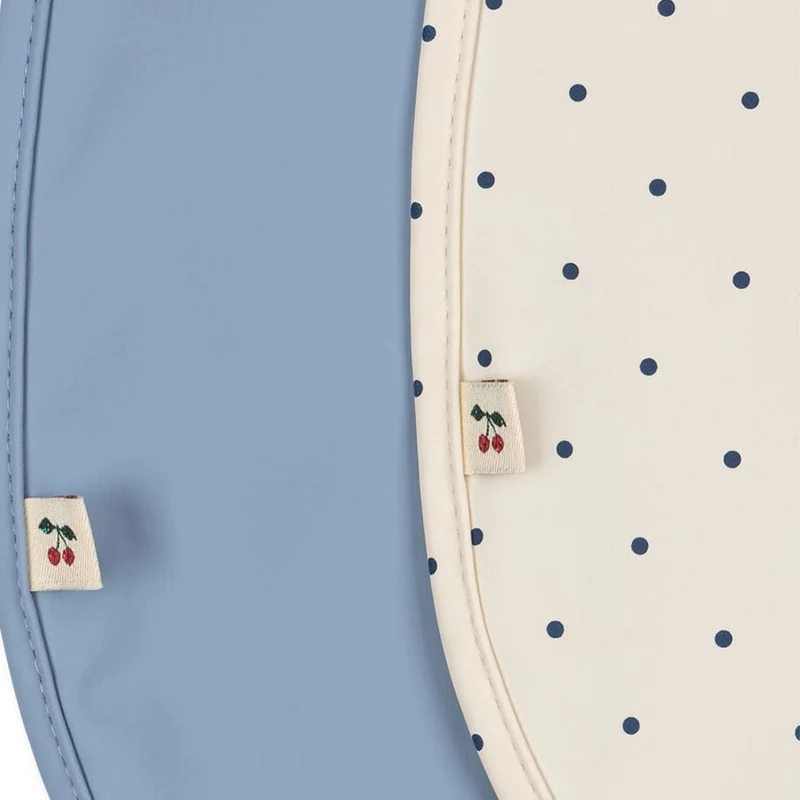 2-er-Pack Lätzchen Navy Dot/Rain Washed