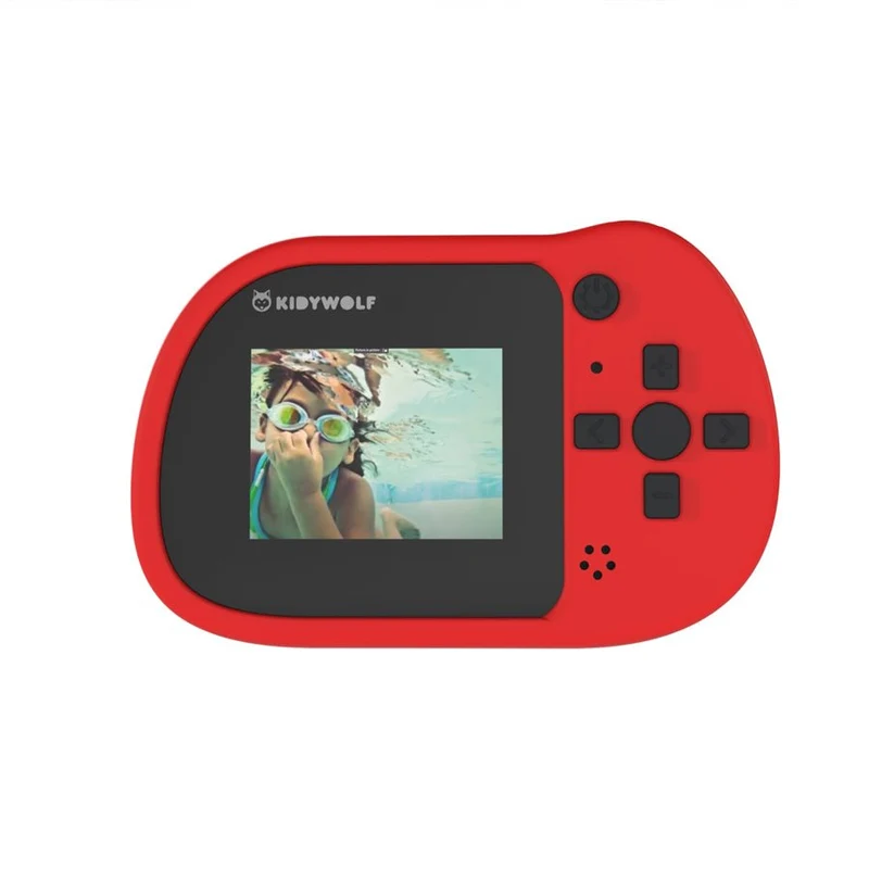 Kidywolf Unterwasserkamera, rot