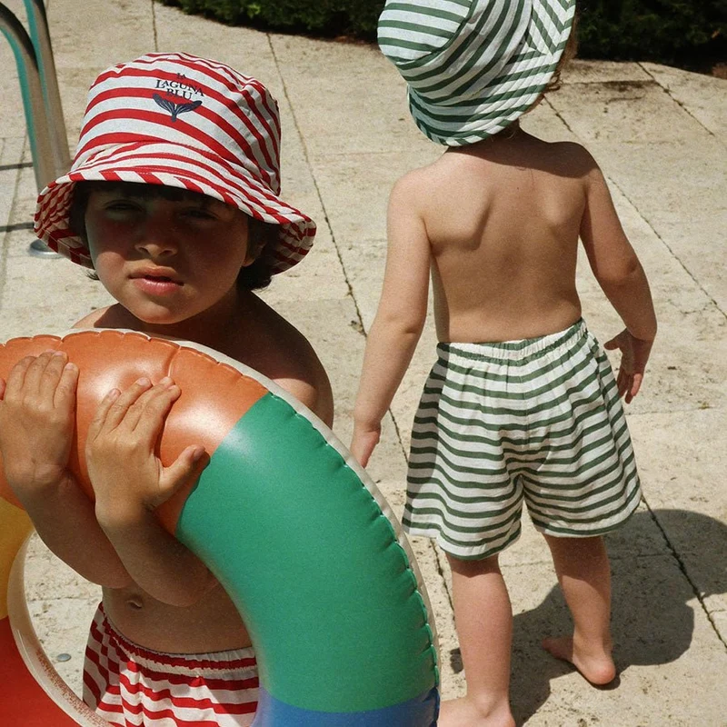 Asnou Badeshorts in Stripe Verti