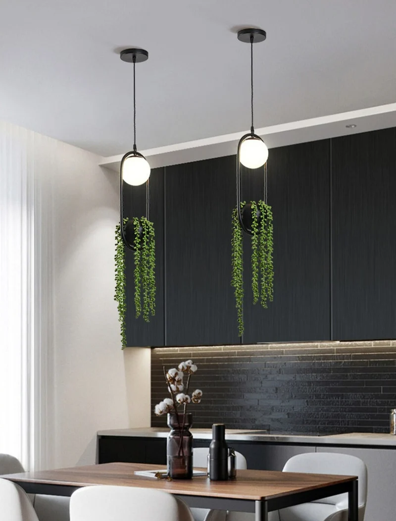 Euroselle Sky Garden Planter Pendant Light for Indoor Decor