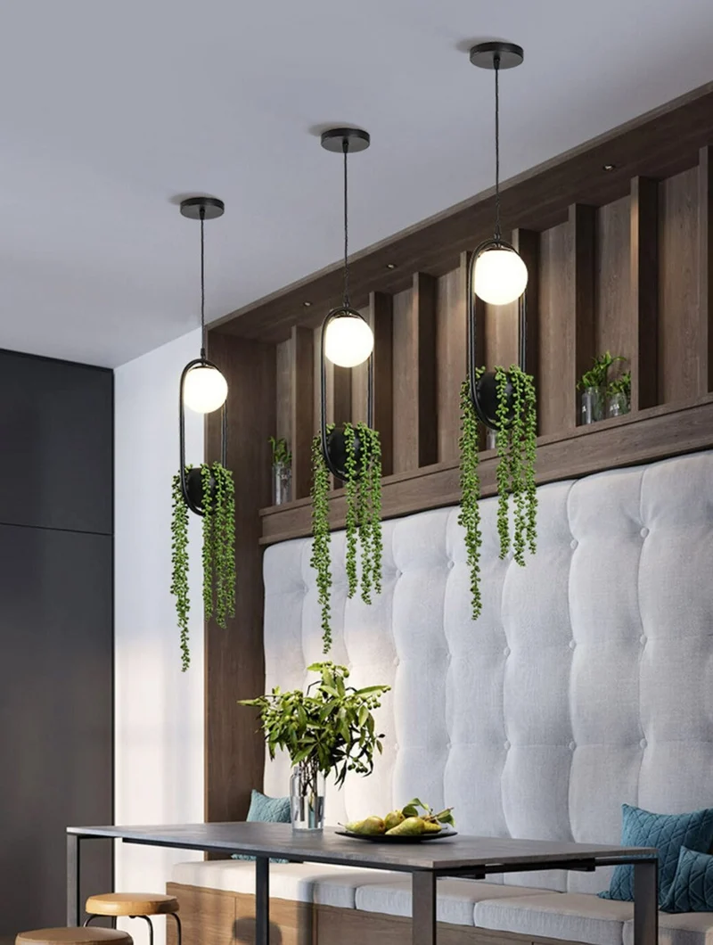 Euroselle Sky Garden Planter Pendant Light for Indoor Decor