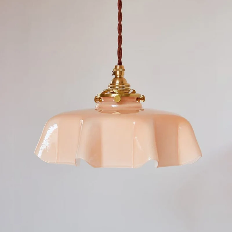 Elegant Violet Glass Flower Pendant And Ceiling Lights By Euroselle