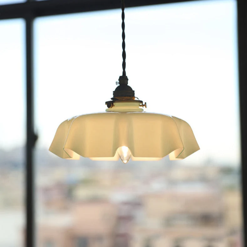 Elegant Violet Glass Flower Pendant And Ceiling Lights By Euroselle