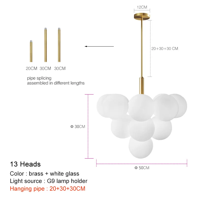 Euroselle Ardenvale Elegant Iron LED Pendant Light Chandelier
