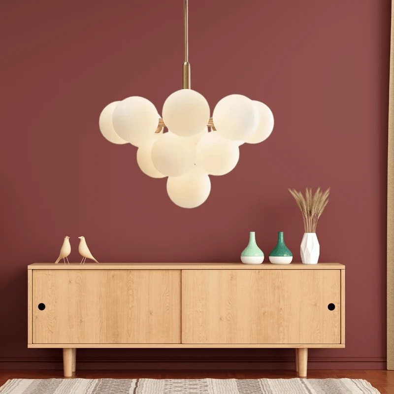 Euroselle Ardenvale Elegant Iron LED Pendant Light Chandelier