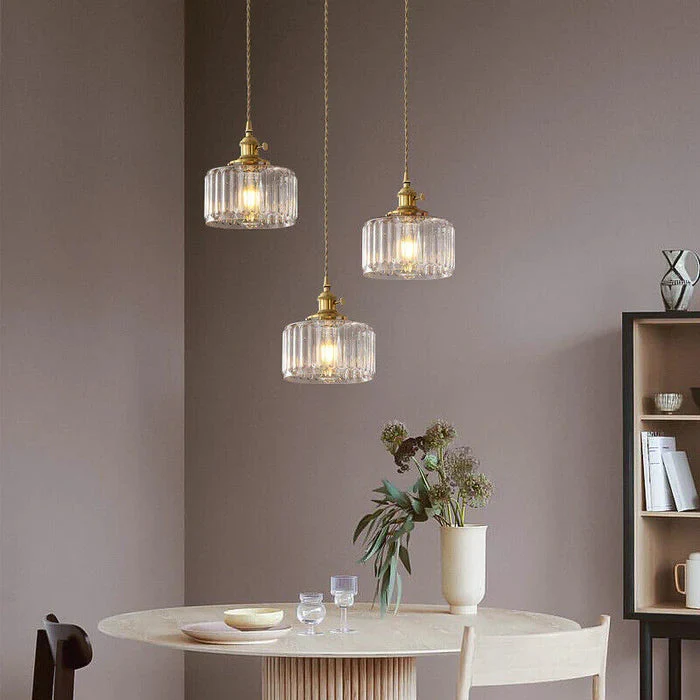 Euroselle Antique Style Crystal Pendant Light Fixture
