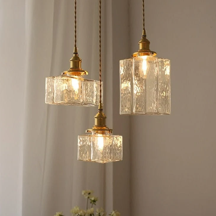 Adonia Vintage Glass Pendant Lights From Euroselle