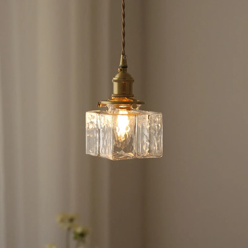 Adonia Vintage Glass Pendant Lights From Euroselle