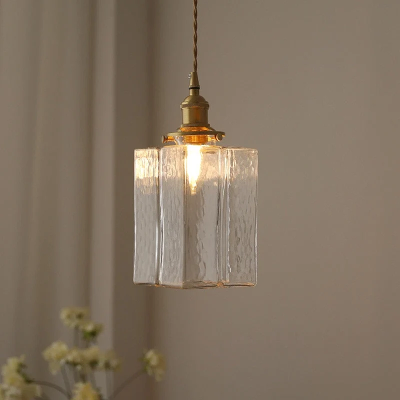 Adonia Vintage Glass Pendant Lights From Euroselle