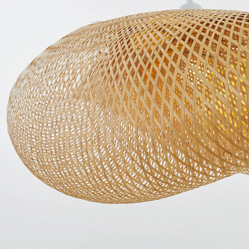 Euroselle Handmade Bamboo Pendant Lamp With Natural Warmth And Charm