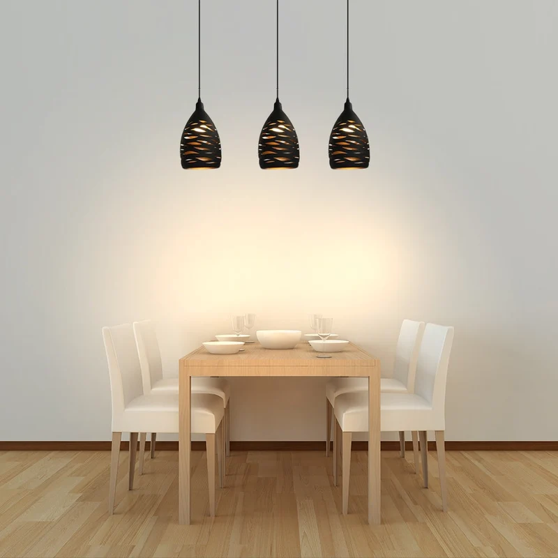 Besson Patterned Metal Pendant Lights From Euroselle