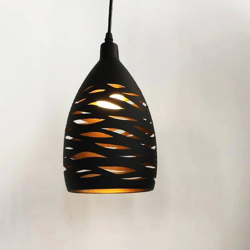Besson Patterned Metal Pendant Lights From Euroselle
