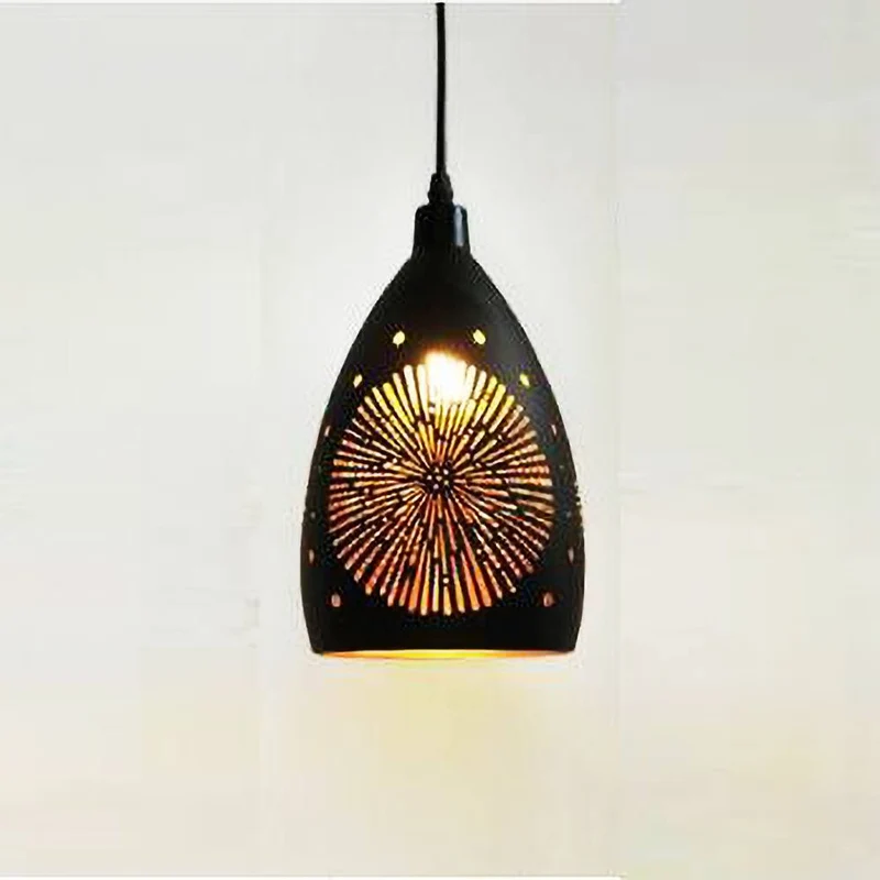 Besson Patterned Metal Pendant Lights From Euroselle