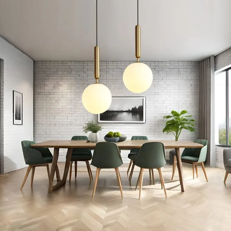 Euroselle Castello Pendant Light for Nordic Style Living and Kitchen