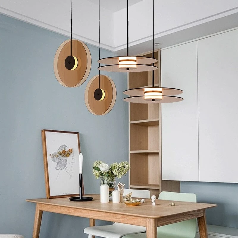 Euroselle Creative Disc Art Pendant Lighting For Home