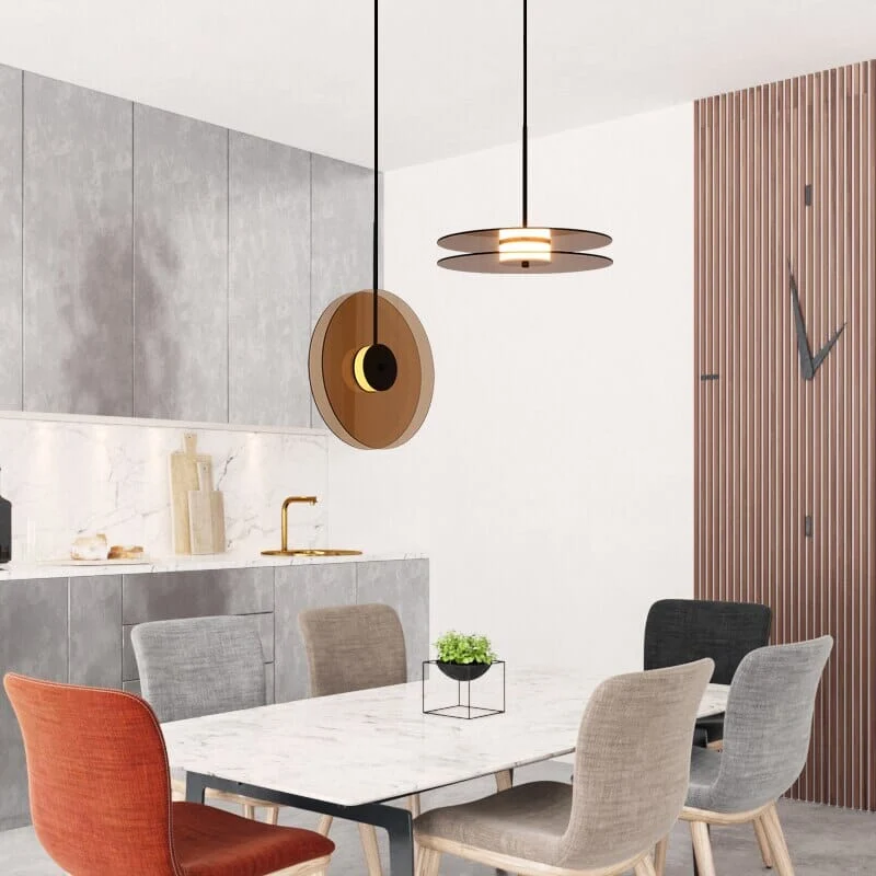 Euroselle Creative Disc Art Pendant Lighting For Home