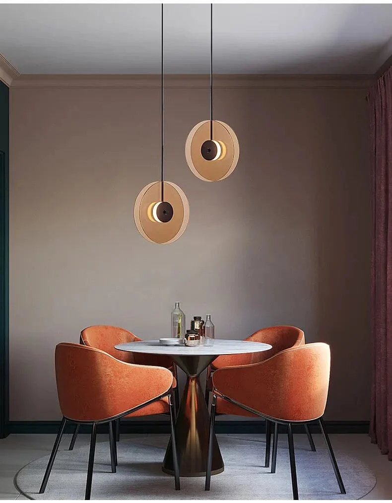 Euroselle Creative Disc Art Pendant Lighting For Home