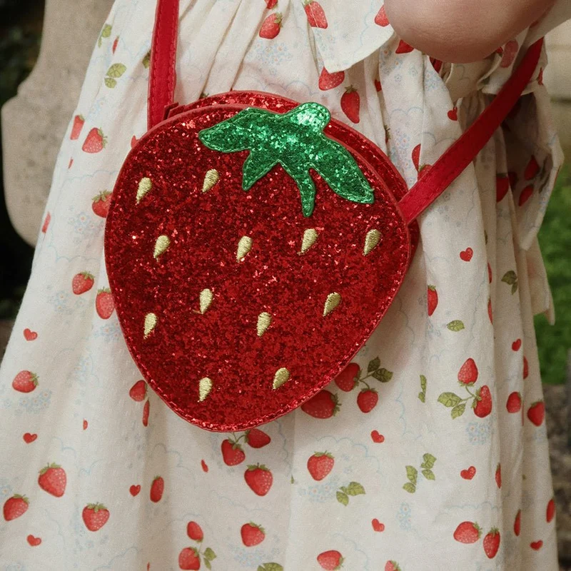 Tut Schultertasche Erdbeere