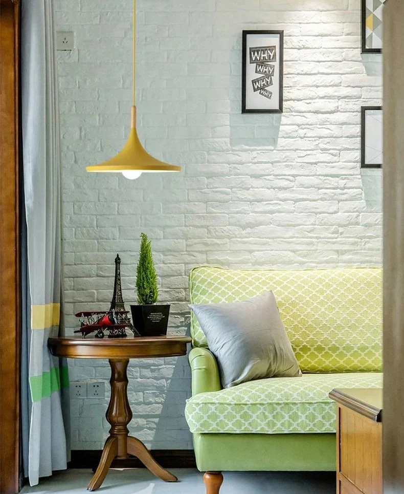 Boe Colorful Nordic Pendant Lights by Euroselle Four Color Finishes