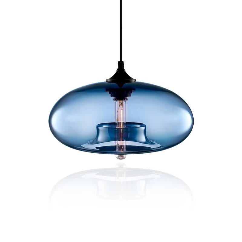 Galloway Glass Pendant Lights Euroselle Art Deco Inspired
