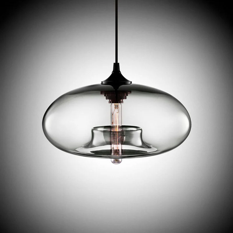 Galloway Glass Pendant Lights Euroselle Art Deco Inspired