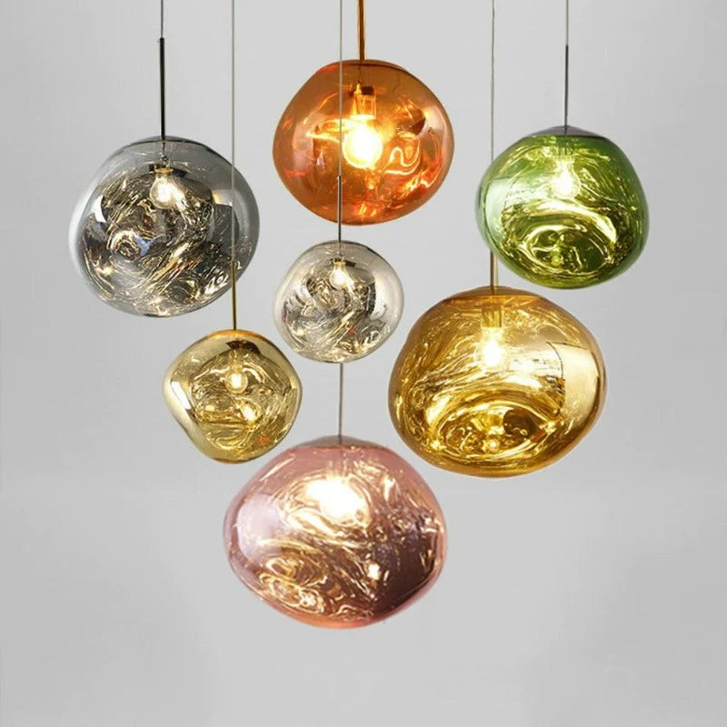 Colorful Warped Pendant Lights With Premium Acrylic Lampshade By Euroselle