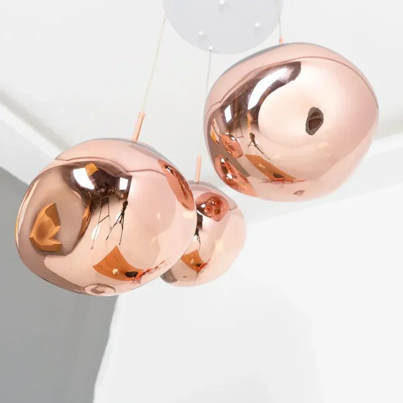 Colorful Warped Pendant Lights With Premium Acrylic Lampshade By Euroselle