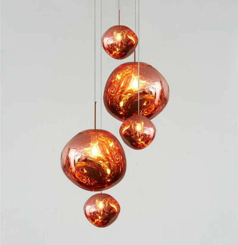Colorful Warped Pendant Lights With Premium Acrylic Lampshade By Euroselle