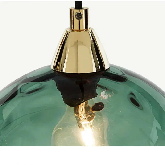 Euroselle LumenSphere Pendant Light Glass Ball Hanging Lamp