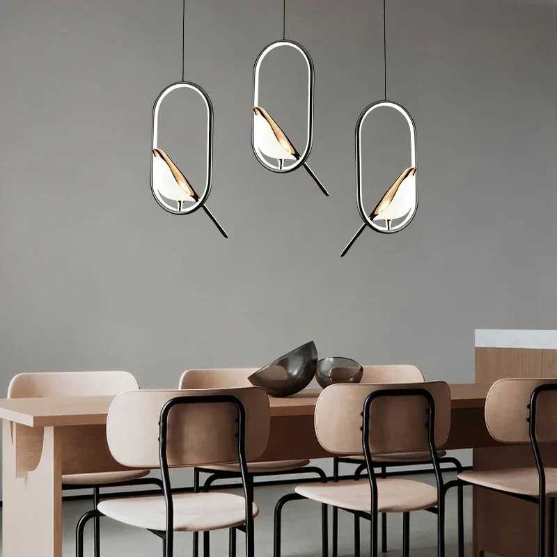 Lumina Nightbird LED Pendant Lamp Chandelier For Kitchen And Bedroom Euroselle
