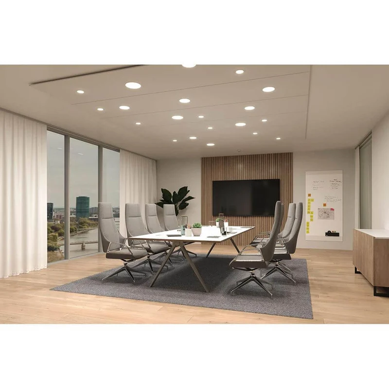 VariFit LED Einbaupanel Veluna Edge Weiß Dimmbar