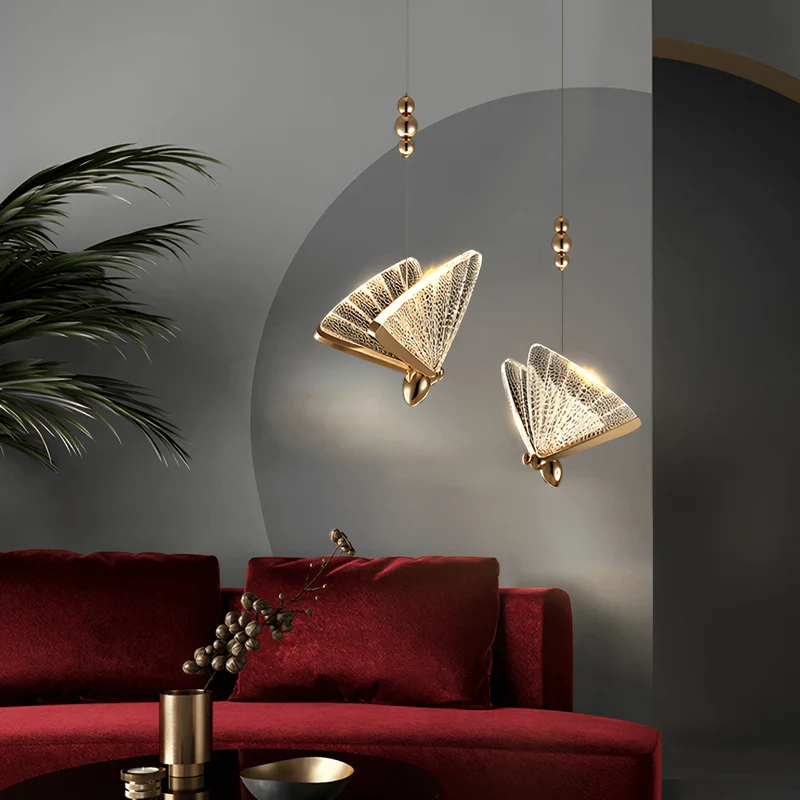 Euroselle Butterfly Pendant Chandelier Ceiling Light