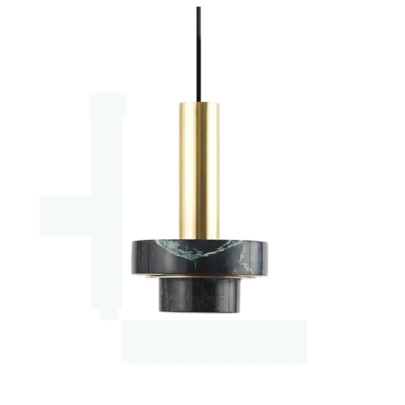 Cromwell Natural Marble Pendant With Timeless Elegance By Euroselle