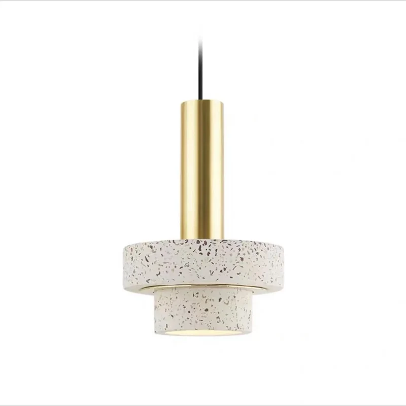 Cromwell Natural Marble Pendant With Timeless Elegance By Euroselle