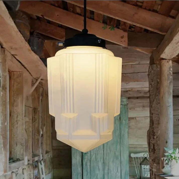 Aurora Vintage Glass Pendant for Kitchen Island by Euroselle