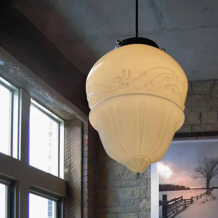Aurora Vintage Glass Pendant for Kitchen Island by Euroselle